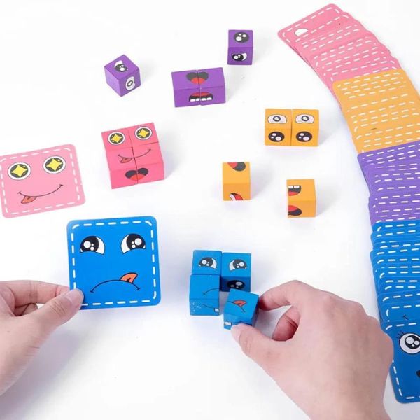 Face Change Rubik's Cube Game