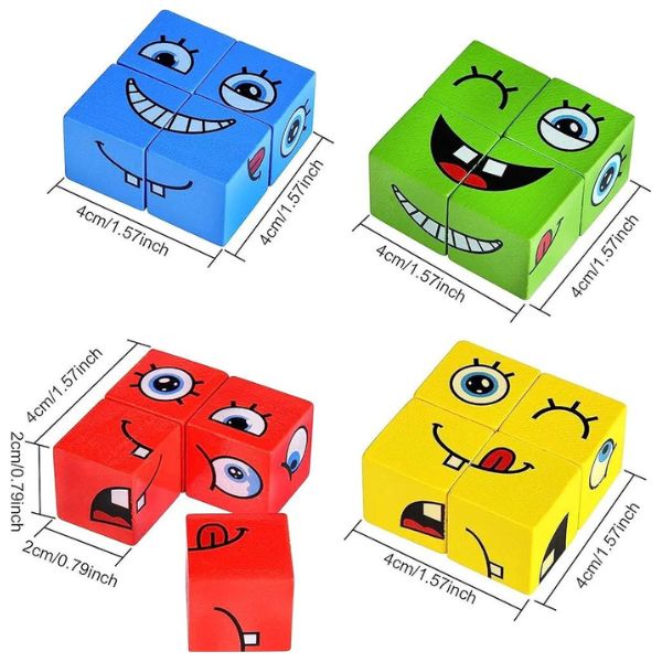 Face Change Rubik's Cube Game