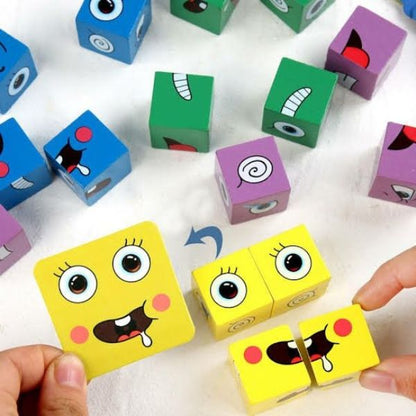 Face Change Rubik's Cube Game