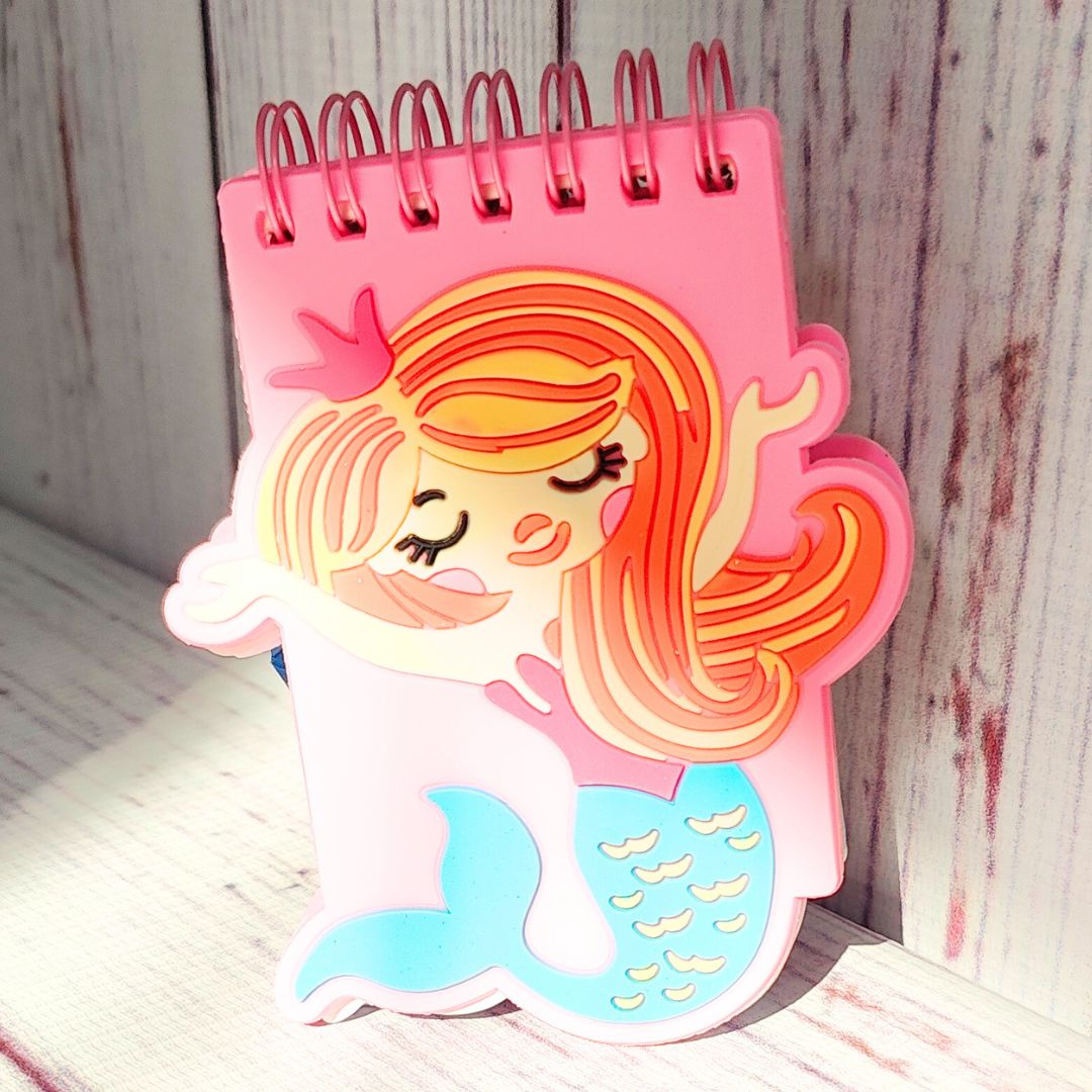Mini Silicone Spiral Notepad