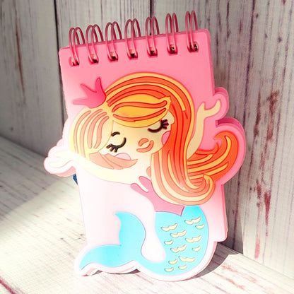 Mini Silicone Spiral Notepad
