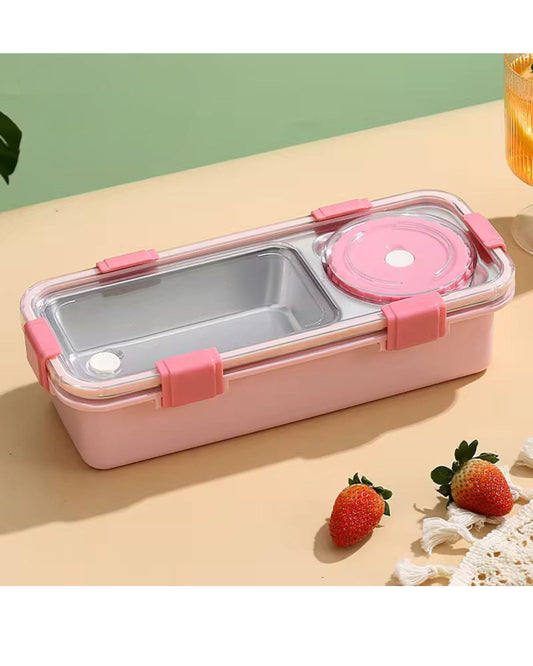 Premium Stainless Steel 2 Part Lunch Box