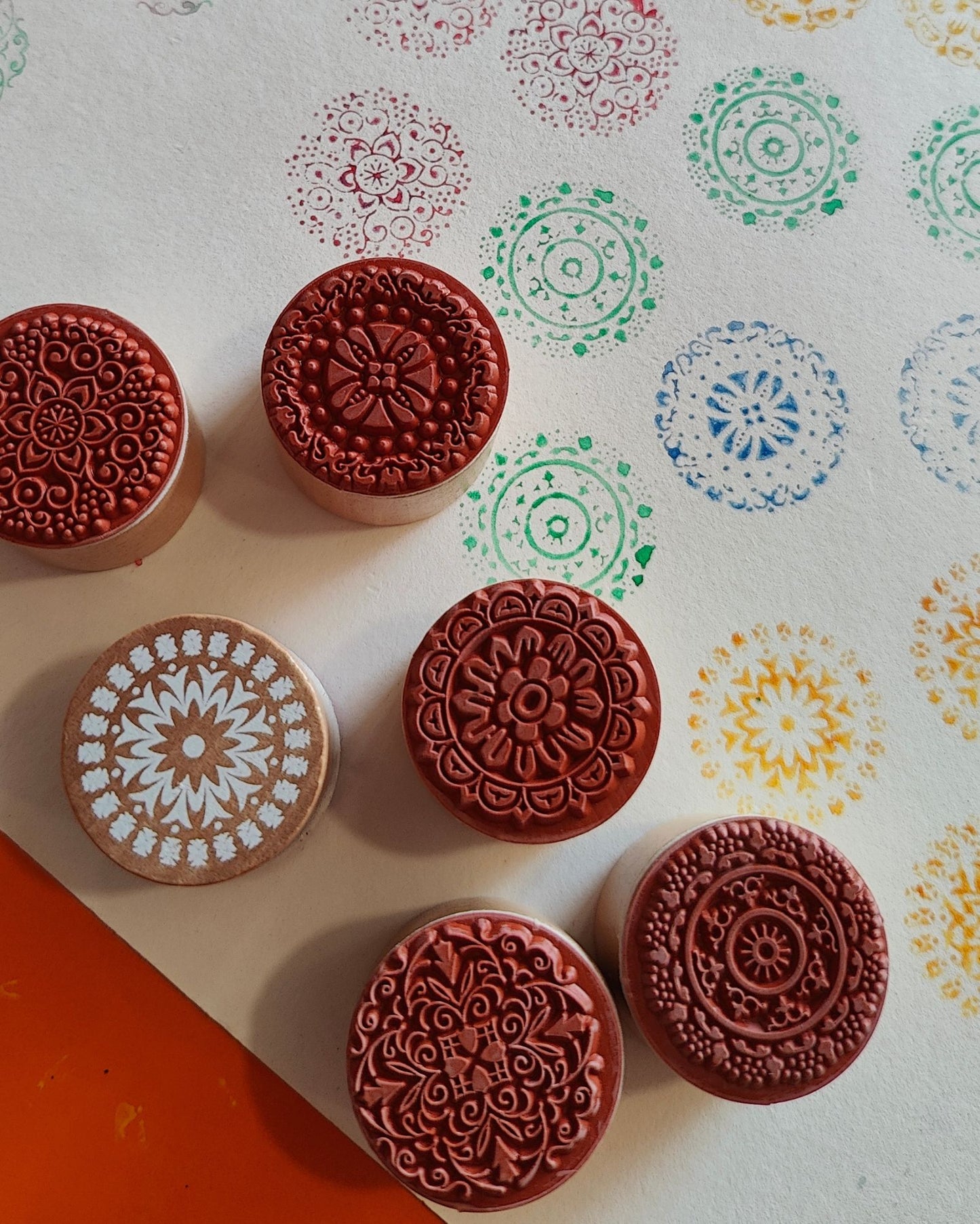 Round Wooden Stamp