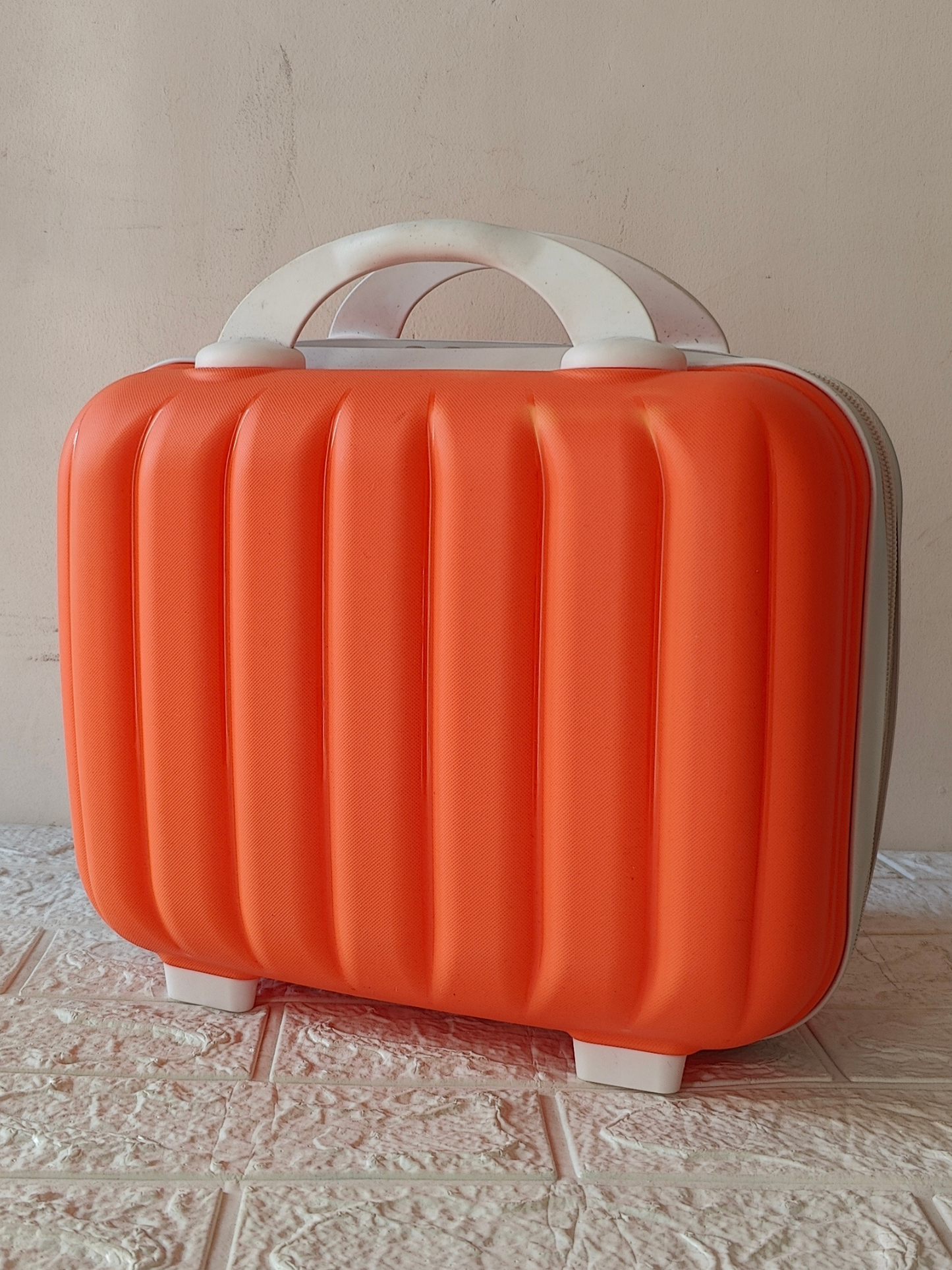 Striped Design Mini Suitcase