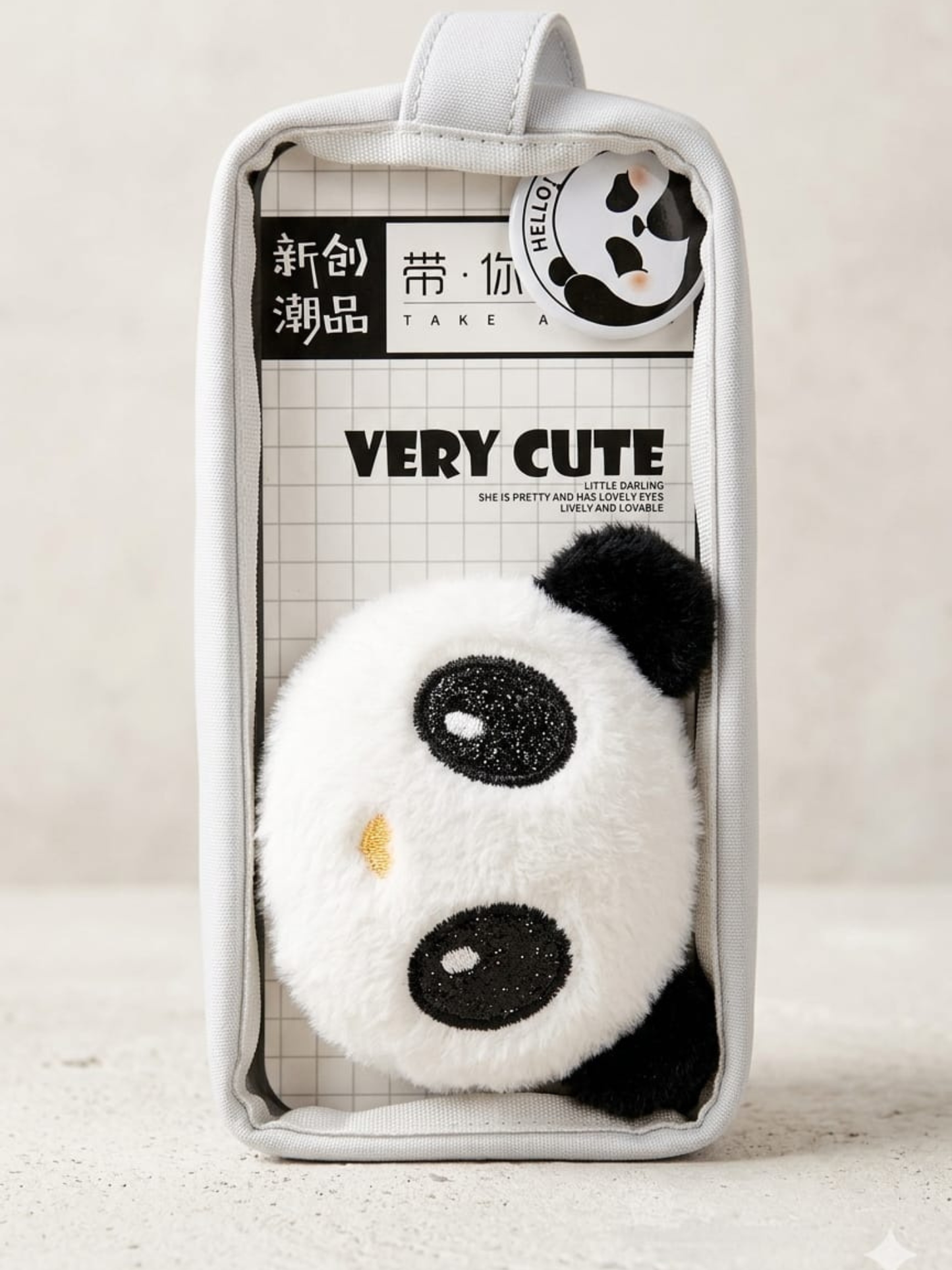 Pencil Pouch With Soft Toy