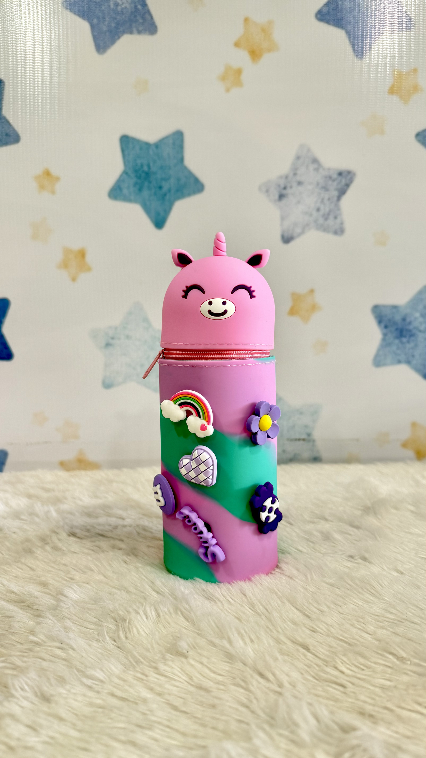 Cute Animal Silicone Pencil Pouch