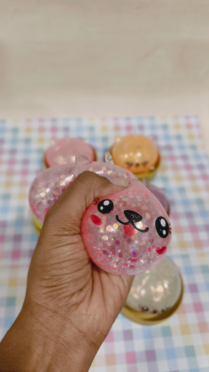Glitter Dumpling Squishy