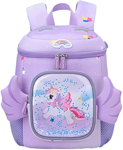 3D Unicorn School Backpack