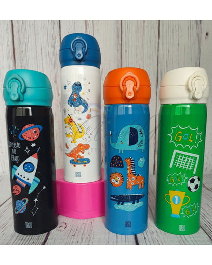 Printed Insulated Water Bottle - 420ml