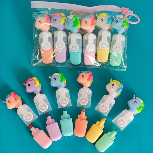 Unicorn Highlighter (Set Of 6)