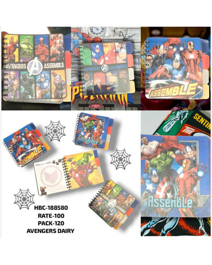 Avengers Spiral Diary