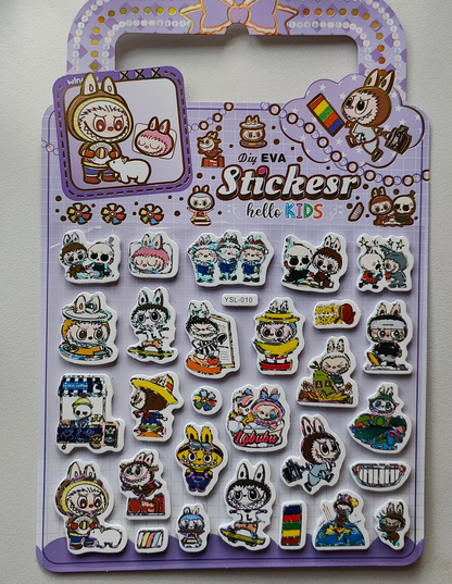 DIY EVA Sticker
