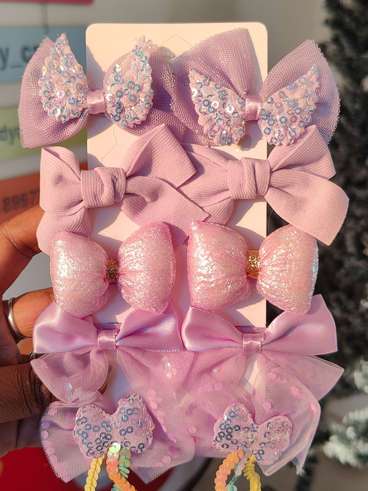 Pastel Hair Clip Set