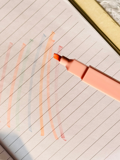 Aesthetic Pastel Highlighter