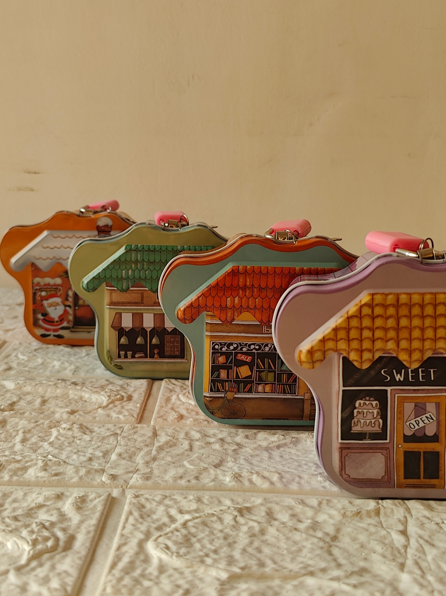 Mini Tin Money Saving Box