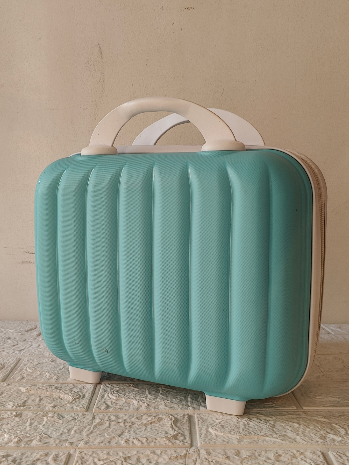 Striped Design Mini Suitcase