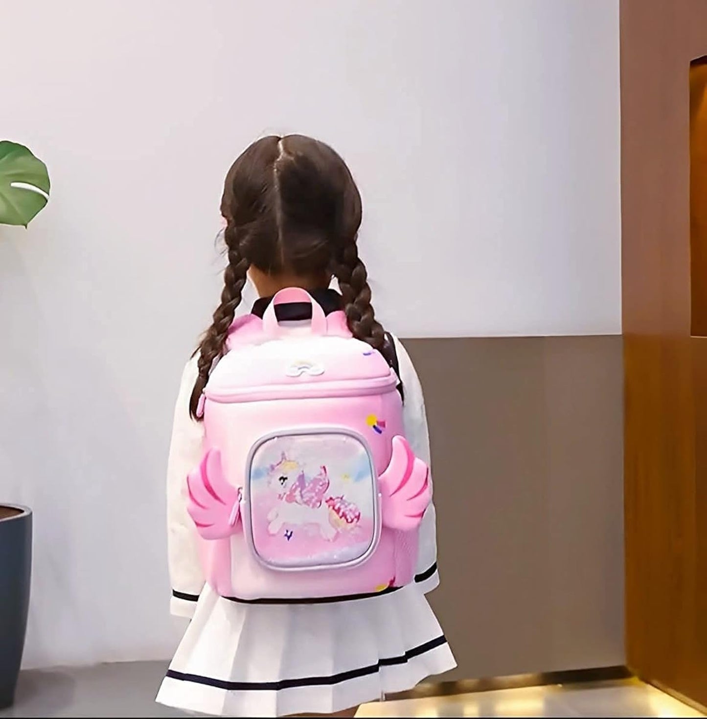 3D Unicorn School Backpack