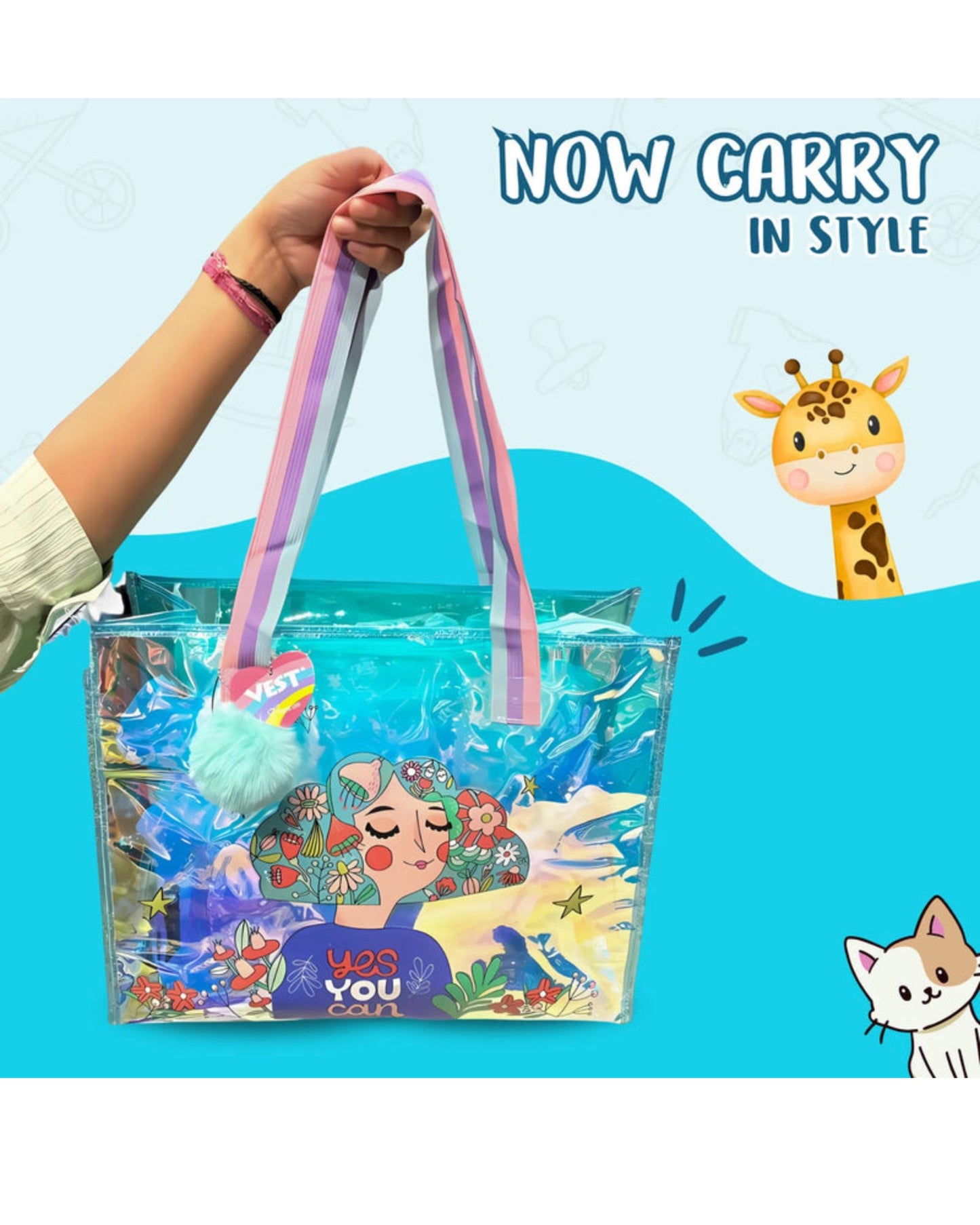 Holographic Tote Bag
