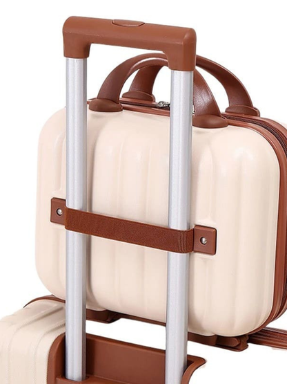 Striped Design Mini Suitcase