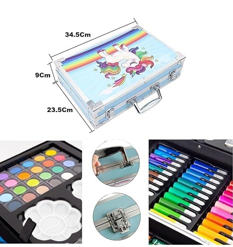 145Pc Jumbo Colouring Kit Briefcase