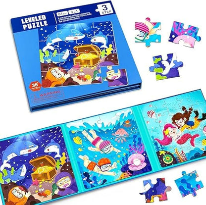 3 In 1 Magnetic Leveled Puzzles