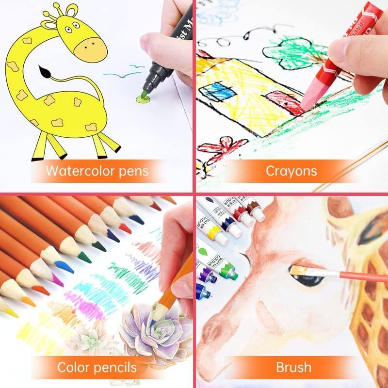 Colouring Kit Brifcase - 128Pc