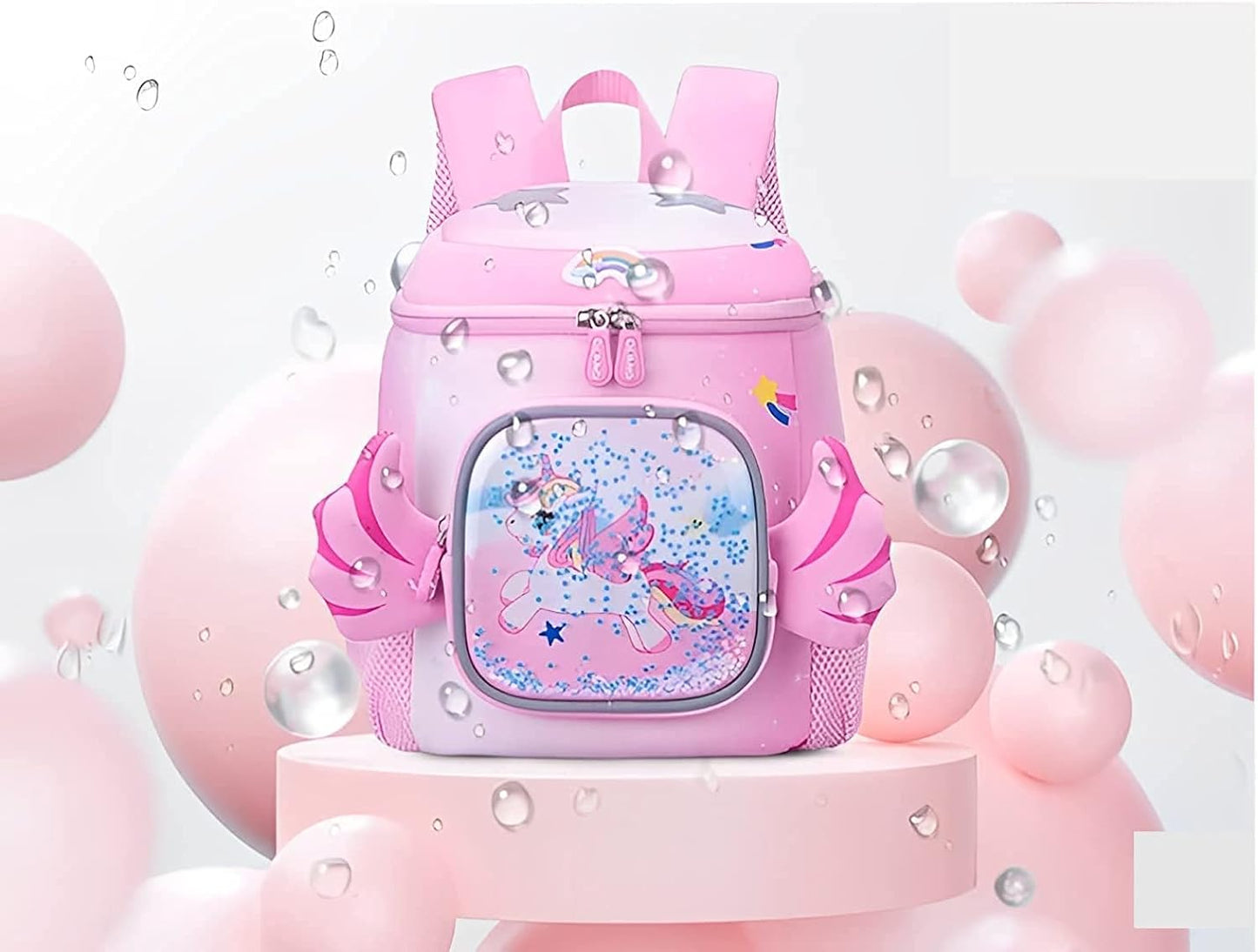 3D Unicorn School Backpack