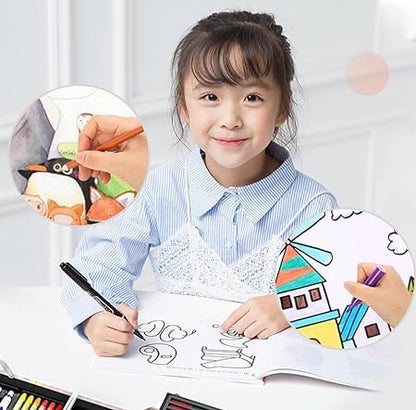 145Pc Jumbo Colouring Kit Briefcase