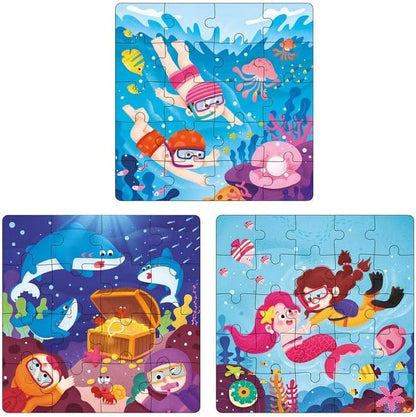 3 In 1 Magnetic Leveled Puzzles