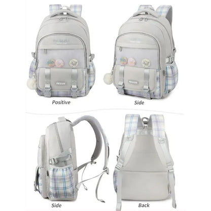 Checkered Style Backpack
