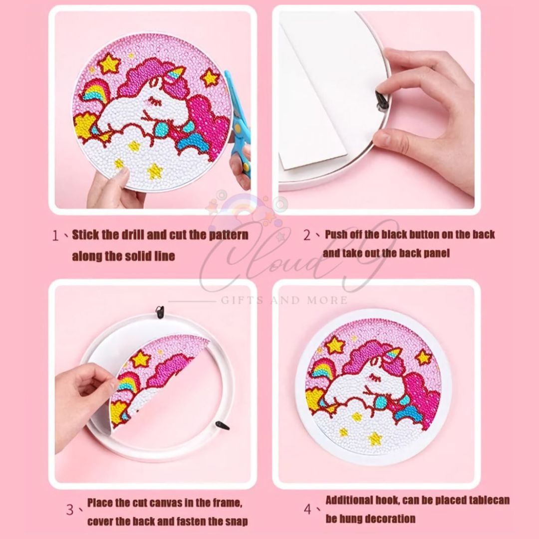 Diamond Art Round Shape Kit