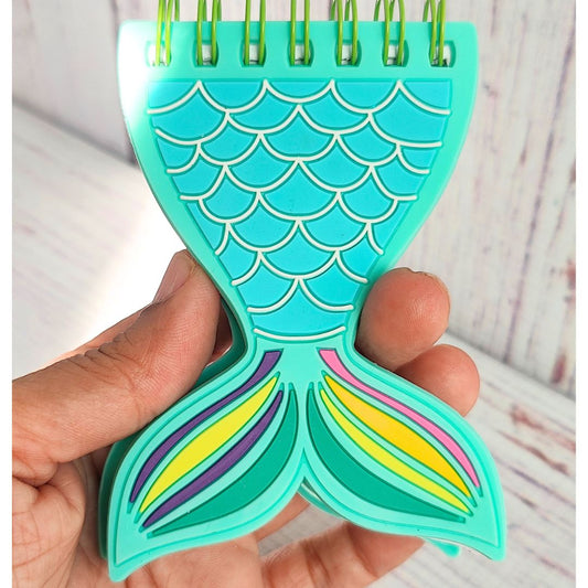 Mini Silicone Spiral Notepad