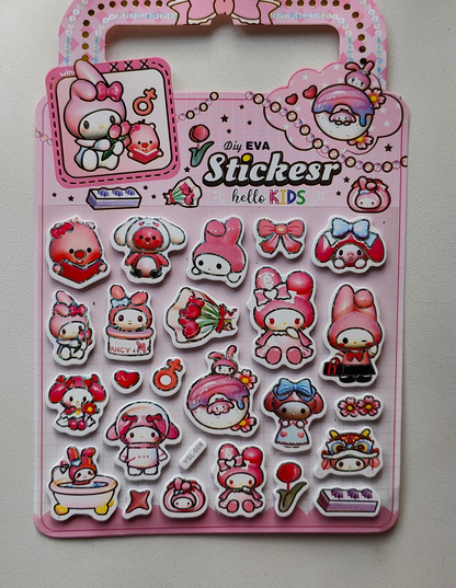 DIY EVA Sticker