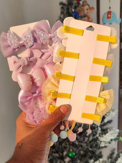 Pastel Hair Clip Set