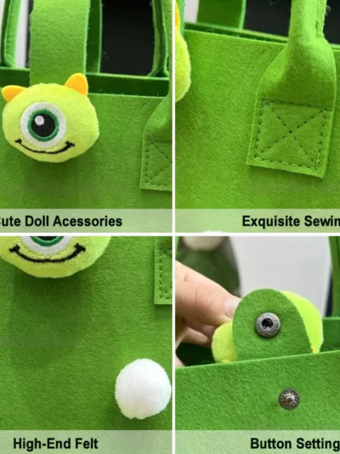 Colourful Felt Bag