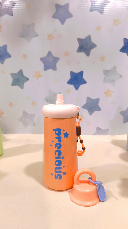 650ml Precious Easy-Carry Insulated Stainless Steel Bottle
