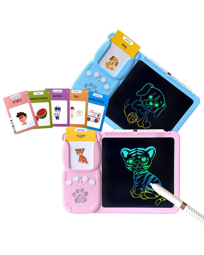 Talking Flash Cards LCD Writing Tablet