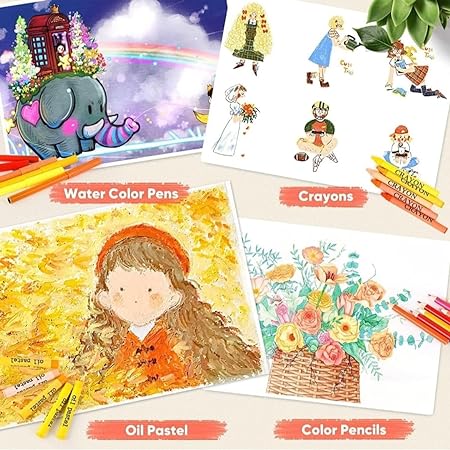 145Pc Jumbo Colouring Kit Briefcase