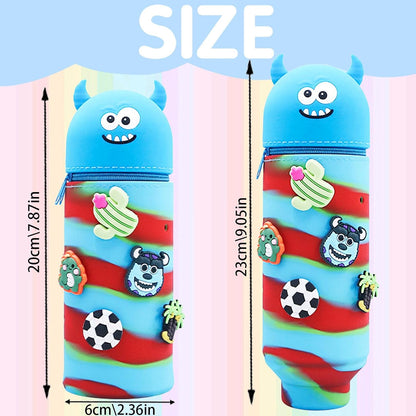 Cute Animal Silicone Pencil Pouch