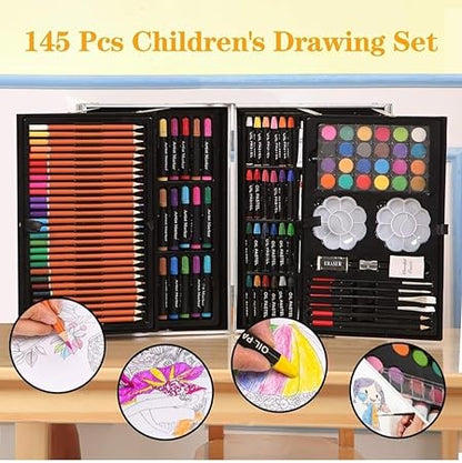145Pc Jumbo Colouring Kit Briefcase