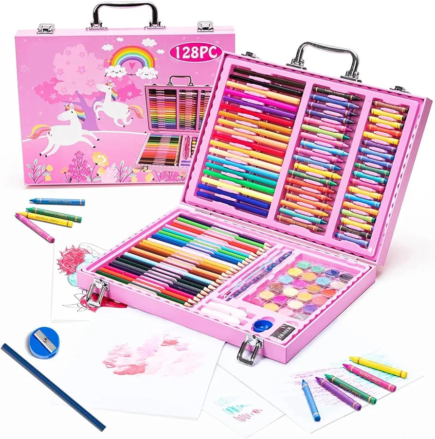 Colouring Kit Brifcase - 128Pc
