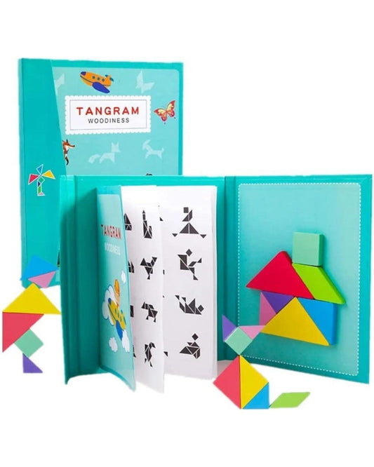 Magnetic Tangram - Woodiness