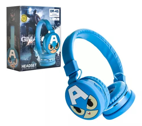Captain America Wireless Headphone