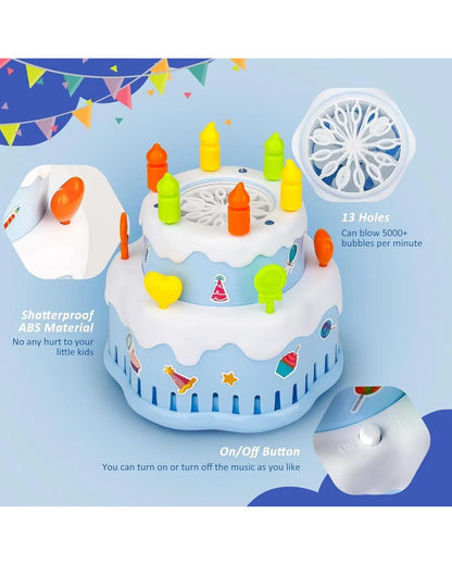 Birthday Cake Bubble Machine