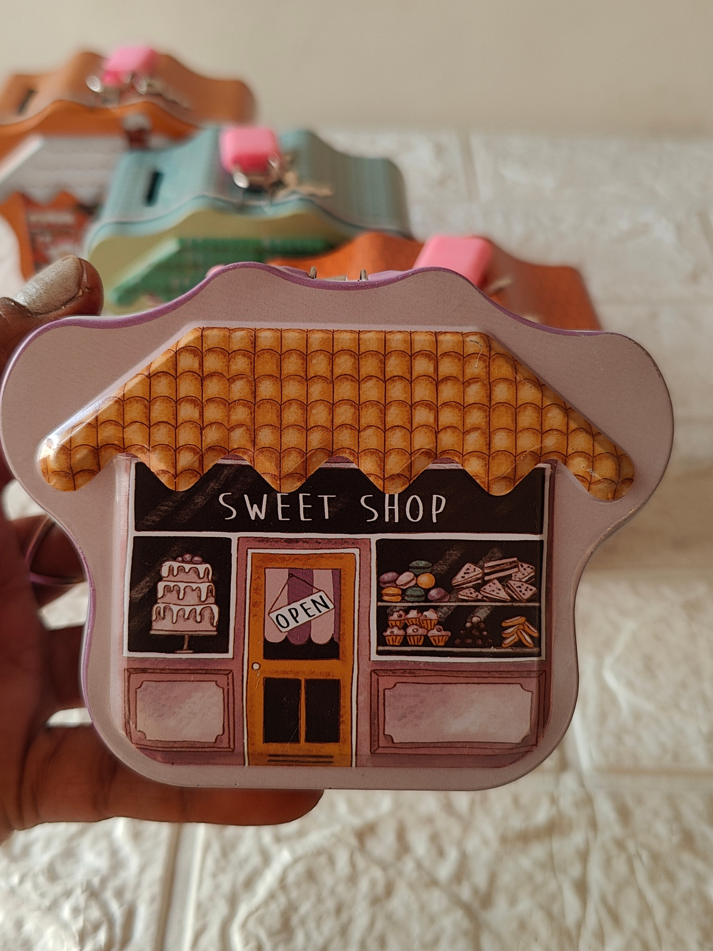 Mini Tin Money Saving Box