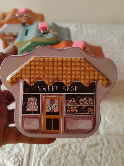 Mini Tin Money Saving Box