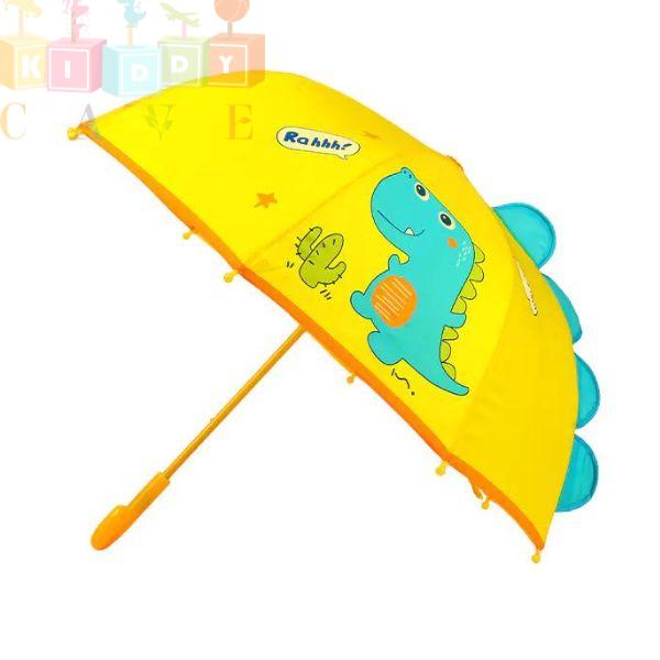 Premium 3D Yellow Dino Umbrella