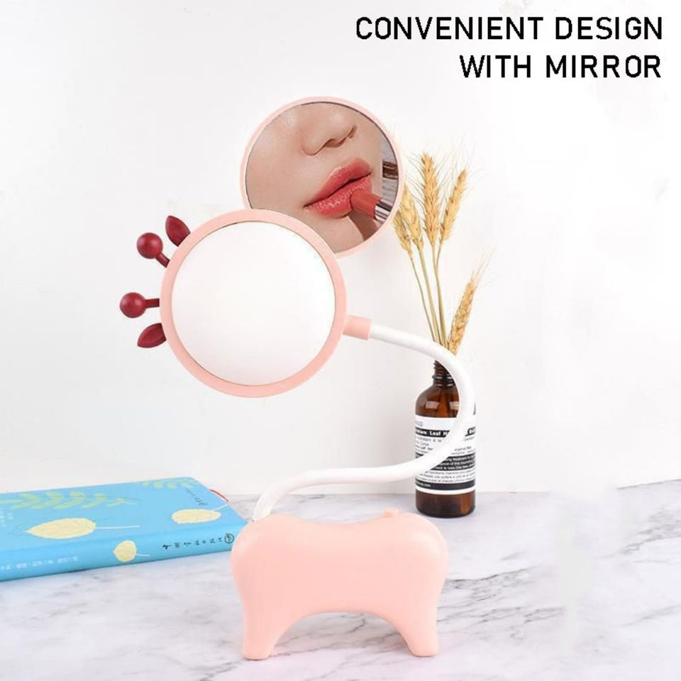 Cute Table Lamp With Mirror