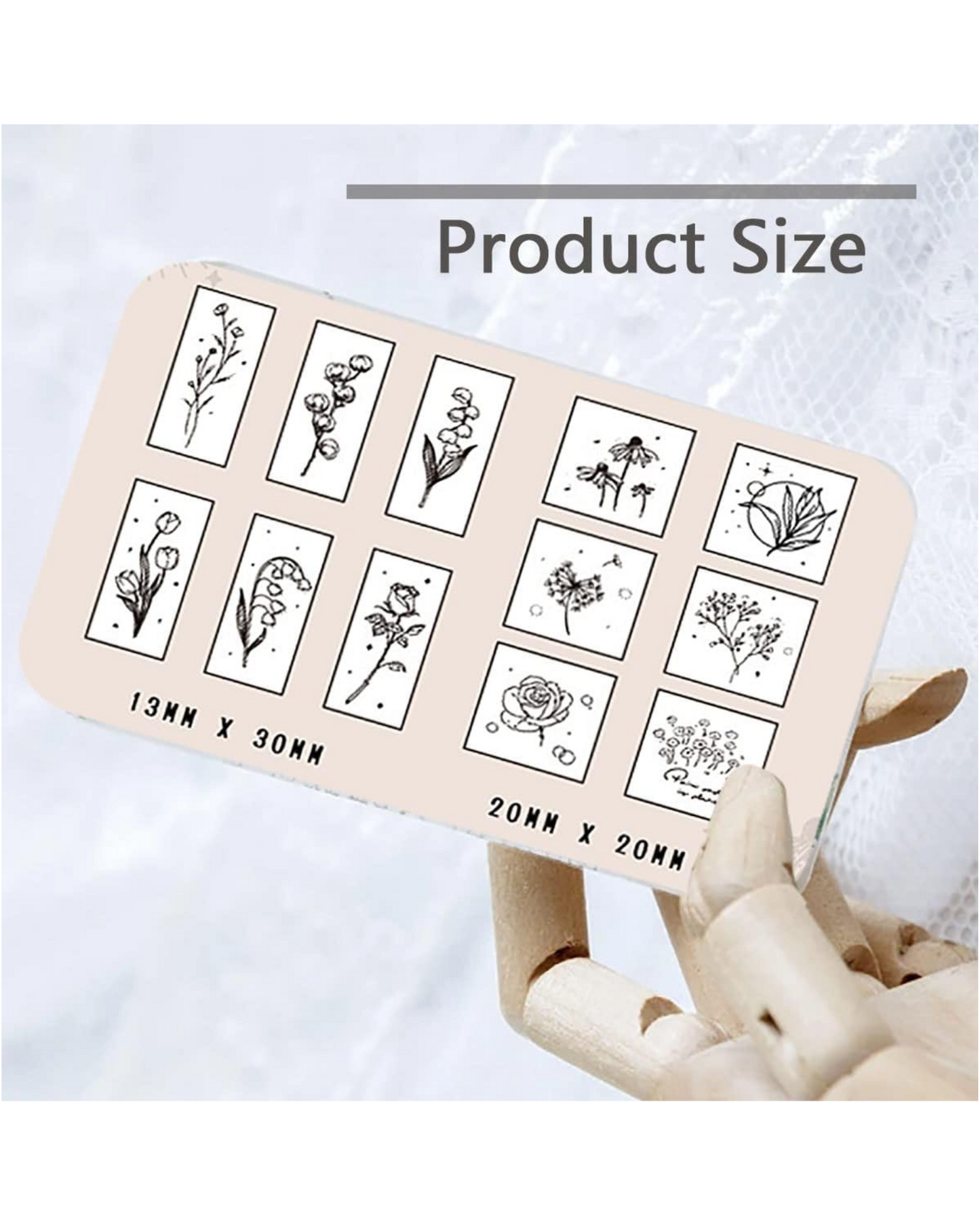 Flowers & Plants Stamp (12 Pcs)