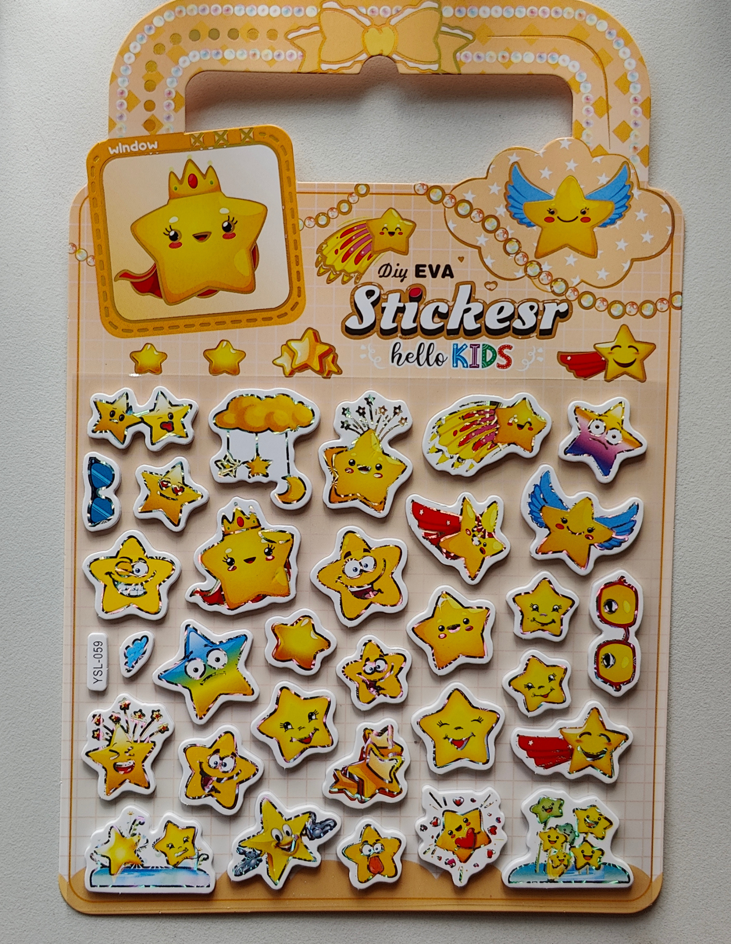 DIY EVA Sticker